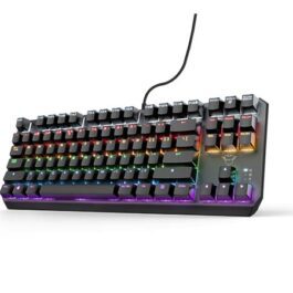 Clavier Trust Gaming 75% - Mécanique TKL RGB